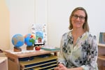Jennifer Davidson directs Montessori Northwest, the non-profit behind the preschool classroom at Alder Elementary School. The Reynolds School District paid to renovate the room, but the non-profit bought materials and is paying the instructional staff.