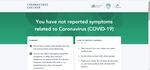 Oregon’s “Coronavirus Checker”: Results—No Symptoms