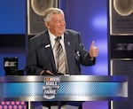 Bobby Allison speaks after being inducted into the NASCAR Hall of Fame in Charlotte, N.C., Monday, May 23, 2011.