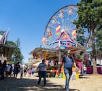 The fairgrounds at the St. Paul Rodeo.