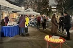 Eugene's candlelight vigil last year on Dec. 21, 2023.