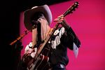 Orville Peck, onstage for THING at Fort Worden in 2019.