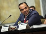 CFPB Director Rohit Chopra said Tuesday credit card companies had been 'exploiting a loophole to harvest billions of dollars in junk fees from American consumers.'