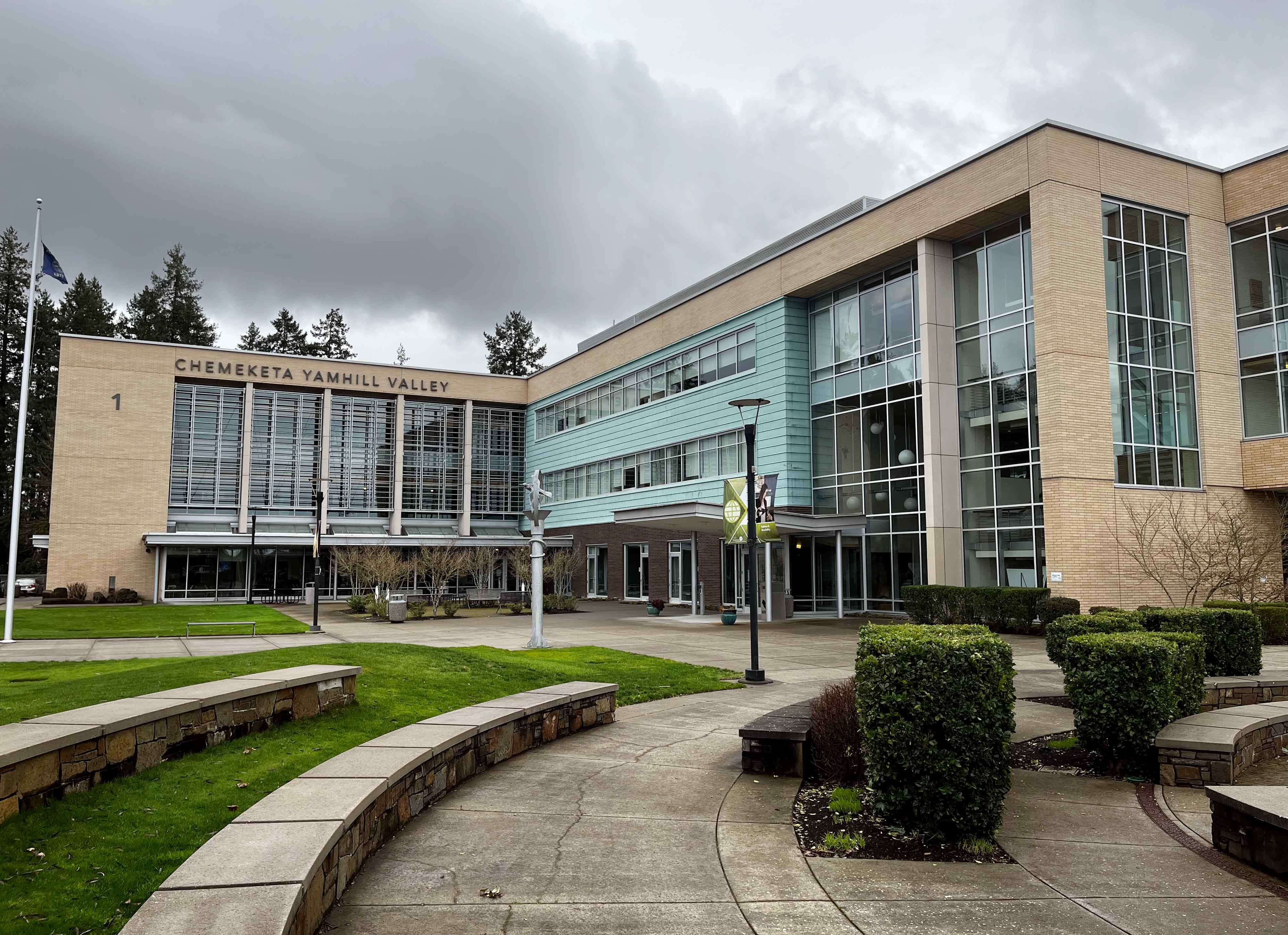 Chemeketa Community College’s Yamhill Valley campus in McMinnville, Ore. on February 21, 2024.