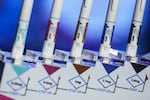 Injection pens for the weight-loss treatment Wegovy, manufactured by Novo Nordisk.