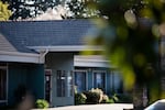 The Healthcare at Foster Creek long-term care facility is pictured Thursday, April 16, 2020, in Portland, Ore. More than 20 people living at the facility have died in the COVID-19 pandemic.