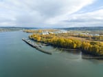 An undated aerial view of Port Westward on the lower Columbia River. Environmental and land conservation groups say NXTClean Fuels' facility would jeopardize local farms.