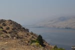 A hazy sky over the Columbia River in Eastern Washington. Fire seasons are now 105 days longer in the western U.S. than they were in the 1970s. That's one reason smoky skies are more common during wildfire season than in the past.