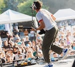 Nick Carpenter of Medium Build performs at THING NW on Aug. 9, 2025.