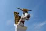 The Donkey Festival attracts legions of tourists to San Antero, which has erected a statue in honor of the animal.