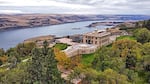 The Maryhill Museum of Art in Goldendale, Wash., overlooks the Columbia River Gorge in this undated, provided photo. On Sept. 19, 2026, admission to the museum is free with a program of activities celebrating its centennial anniversary.
