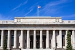 FILE - The Temple of Justice in Olympia, Wash., where the state Supreme Court is housed, in an undated file photo.