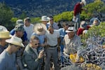 Apollo astronauts training in Central Oregon, 1966