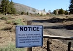 FILE - Public land surrounds the Thornburgh destination resort site in Central Oregon's Deschutes County, where a construction is underway amid legal challenges to the project's water rights, on June 22, 2022.