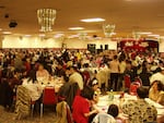 Legion Restaurant's banquet hall, pictured circa 2000, could accommodate roughly 1,000 people, according to Portland Chinese Times Editor-in-Chief Rosaline Hui.
