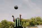 Taim Nadin participates in an evening practice at Frank D Zaccaria Memorial Park in Woodland Park, NJ, on June 6, 2026.