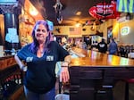 Headquarters Tavern manager, Julie Rutledge, said just about everyone shows up to meat draw, even if they don't play on Thursday, November 13, 2025.