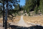 FILE - The Tam McArthur Rim trail cuts through the Three Sisters Wilderness outside Bend, Ore., Friday, Sept. 24, 2021.