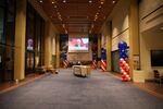 An empty hall at the Oregon Historical Society was all that remained of a Vote ERA party intended to celebrate a victory that instead went to Donald Trump.