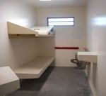A cell at U.S. Penitentiary, Thomson in Illinois.