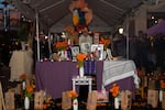 The community ofrenda at the Día de Muertos celebration in Bend, Ore., on Nov. 7, 2025.