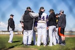 Hermiston plays a baseball doubleheader against Mountain View in 2017. When an OSAA proposal had Hermiston traveling up to eight hours for league games, the school sought alternatives.