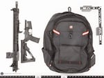 The FBI released photos on Wednesday of the rifle of Trump shooter Thomas Crooks, broken down as was likely done for transport, and the backpack recovered onsite at the Butler, Pa., rally.