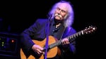 LOS ANGELES, CA - APRIL 05: Musician David Crosby performs onstage at the 2nd Light Up The Blues Concert - An Evening Of Music To Benefit Autism Speaks at The Theatre At Ace Hotel on April 5, 2014 in Los Angeles, California. (Photo by Imeh Akpanudosen/Getty Images for LUTB)