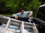 Like his brother Wilmer, Yonatan Vasquez works as a roofer in South Florida. He says the weather often gets dangerously hot in the summer and he experiences dehydration, muscle cramps and other signs of heat illness.