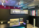 The inside of TikTok's Transparency and Accountability Center, which the company led journalists through on Tuesday.