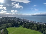 FILE: The Astoria-Megler Bridge as seen from the top of the Astoria Column. The bridge spans the mouth of the Columbia River, from Astoria to Point Ellice, Wash., as seen May 6, 2023.