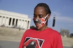 A.K. Caraway from Houston, Tx, she was a classmate of George Floyd. 'Martin Luther King made this March and I am making the march for a change.'