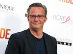 Matthew Perry appears at the premiere of Ride in Los Angeles on April 28, 2015.