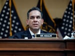 Rep. Pete Aguilar (D-CA) delivers remarks during the third hearing by the Select Committee to Investigate the January 6th Attack on the U.S. Capitol in June.