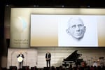 Anthony Fauci, then-chief medical adviser to President Joe Biden and director of the National Institute of Allergy and Infectious Diseases, was honored with a portrait at the National Portrait Gallery's annual Portrait of a Nation Gala in 2022. The stop-motion drawing animation from artist Hugo Crosthwaite is one of many items and exhibits listed in a White House announcement.