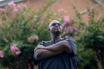 Jay Washington, 38, stands for a portrait at his residence in Athens, Ga., earlier this month. Washington would like to own a home, but after a cycle of underemployment, he's not sure whether he'll ever be able to.