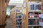 Beaverton City Library in Beaverton, Ore., June 30, 2025. The library hosts a number of different community events throughout the year and has many books, games, and media available for community members to borrow. 