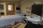 One of the rooms in the Nebraska Biocontainment Unit.