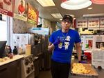 Mark Medina works at the Portland Burgerville on SE 92nd Avenue and Powell Boulevard and has been a leading force behind the store's efforts to formally unionize. 