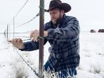 Ammon Bundy at a stretch of fence at the Malheur National Wildlife Refuge Monday, Jan. 11. The armed occupiers of the refuge took down an 80-foot stretch of the fence to open up the lands to cattle from a nearby ranch.