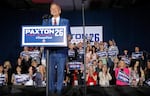Texas Attorney General Ken Paxton speaks at an election night watch party held by the Lone Star Liberty PAC on Tuesday in Plano, Texas. Paxton defeated Sen. John Cornyn, R-Texas, in a Senate primary runoff election and will face Democrat James Talarico in the November general election.