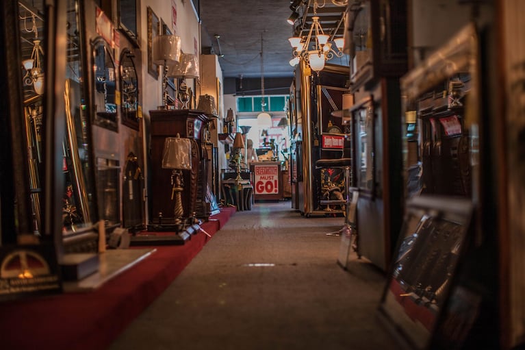 Malafouris is closing the store after being unable to find someone to buy it. Three floors' worth of inventory must go.