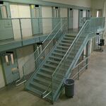 This supplied image shows rows of cells in an Oregon prison used for solitary confinement. Data published by the Oregon Department of Corrections shows a recent upward trend of incarcerated people held inside Disciplinary Segregation Units. The most current data shows as of May 1, 2026, 561 people were held there.