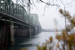 The Interstate-5 bridge in Vancouver, Wash., on Thursday, Dec. 4, 2025.