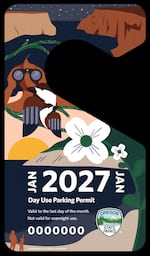 Next year's state parks parking pass. Scores of libraries will let people borrow them to park at any of Oregon's 250 state parks.