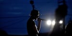 Lil Baby performs during a Juneteenth voter registration rally on June 19, 2020 at Murphy Park Fairgrounds in Atlanta, Ga. One week earlier, he released "The Bigger Picture," a song protesting police brutality.