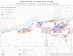 The Oregon Health Authority has released maps that show nitrate levels found in domestic well water in parts of Morrow and Umatilla counties.