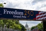 The event has "Freedom 250" in the name, but organizers say it is unaffiliated with the group that planned several other semiquincentennial events in D.C. this summer.