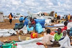 Gedaref State Al-Hawri IDP Camp on July 27, 2024.