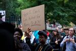 People show their anger at Thursday's "This Can't Be Justice" solidarity protest in wake of the killings of Philando Castille and Alton Sterling.